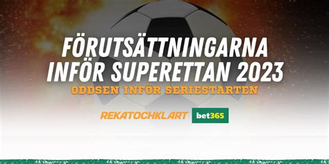 spelbolag med odds på superettan|Superettan odds 2023 .